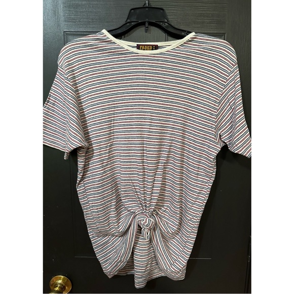 Faded Glory Tops - Faded Glory Striped Tee